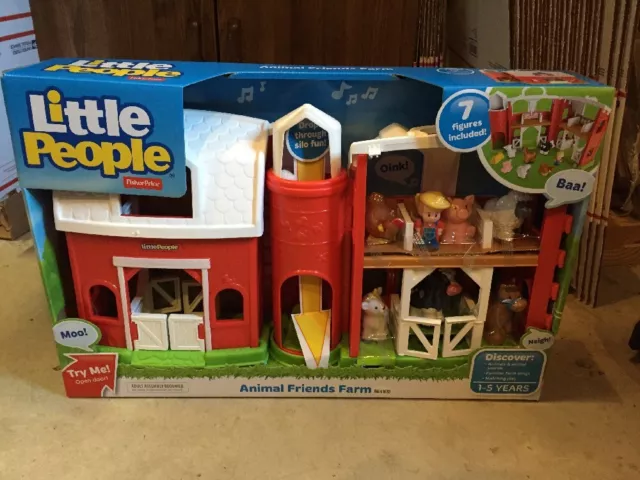 Fisher Price Little People Animal Friends Gift Set #915514 (NEW OPEN BOX)  WOW!