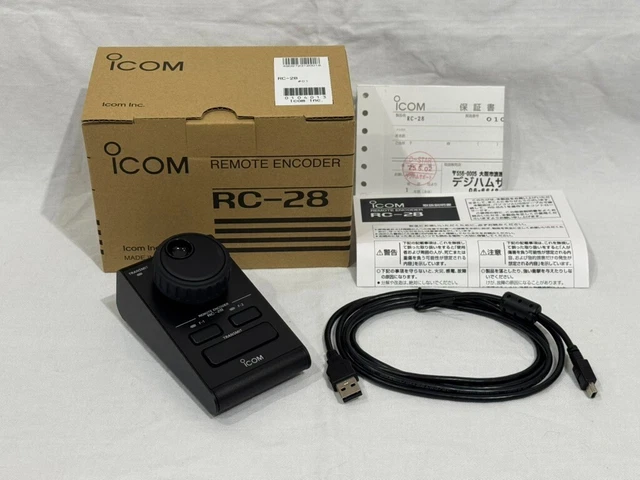 ICOM RC-28 Remote Encoder For IC-9100, 7600, 7410, 7200 – New, Made In Japan
