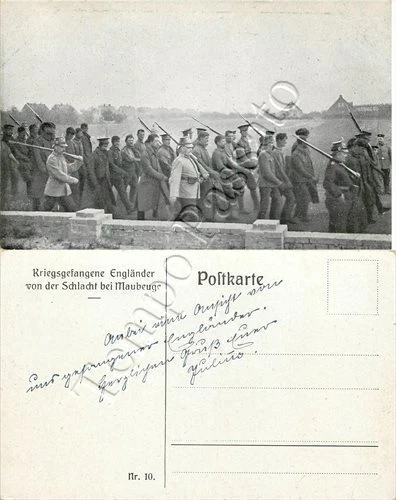 Prima guerra mondiale - Prigionieri inglesi - 1914