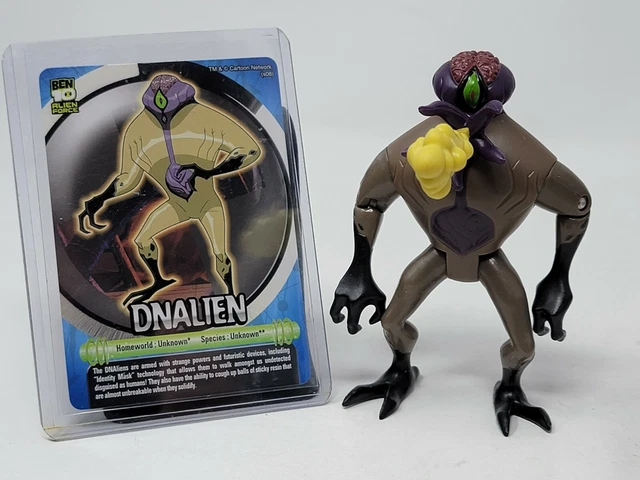 Dnalien BEN 10 ALIEN Force DNAlien Loose Action Figure Bandai 4” Complete 2008 ...