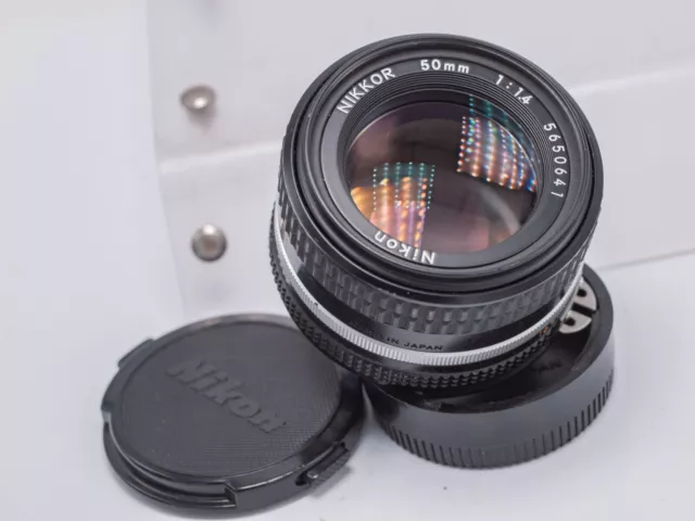 Nikon Nikkor 50mm F1.4 AI-s Mount Prime Lens For SLR & Mirrorless Cameras *Read*