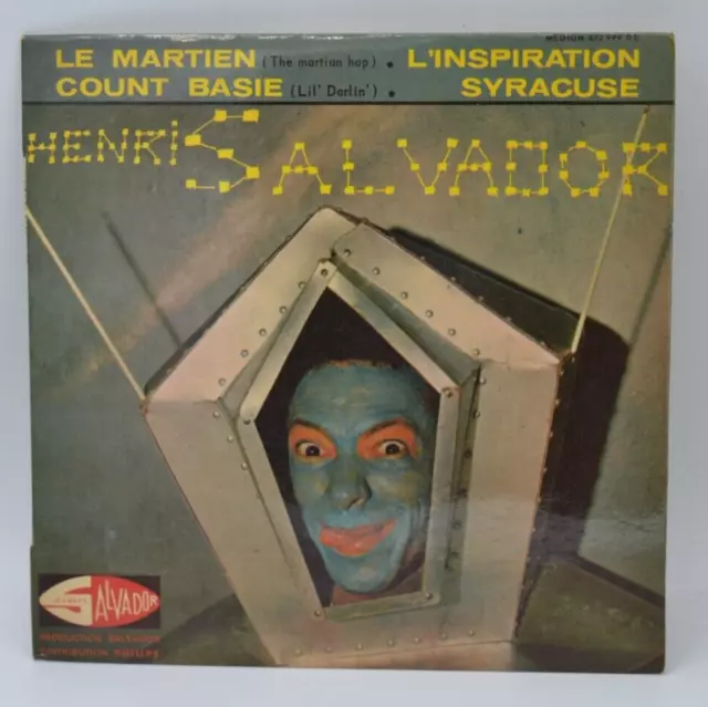 le martien - Henri Salvador - disque vinyle 45 tours