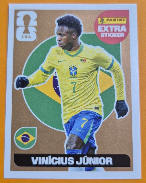 PANINI FIFA 2026 World Cup World Cup 26 Vinicius Junior Bronze Extra panini-fifa-2026-world-cup-world-cup-26-vinicius-junior-bronze-extra