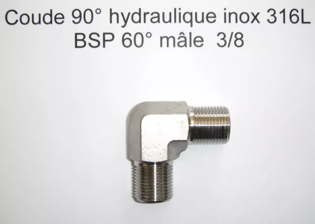 Raccord hydraulique 10L 1/4 BSP