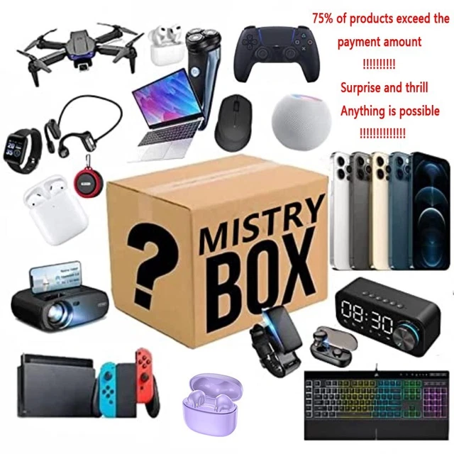 Electronic blind box Mobile phone headphones, mouse and keyboard are possible！