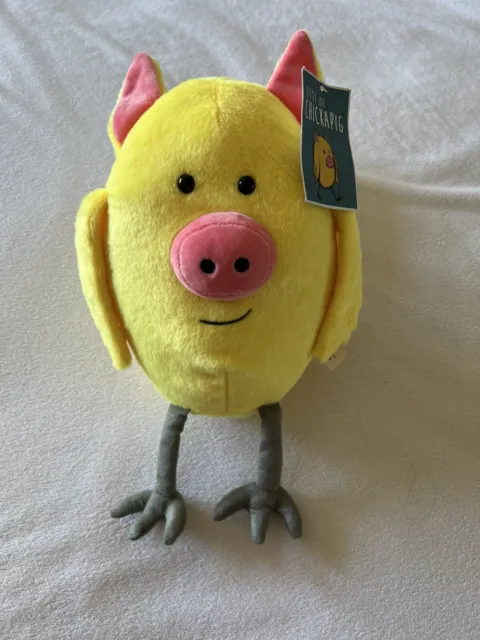 Little Joe Chickapig Plush 10" Stuffed Animal Manhattan Toy Co Chicken Pig