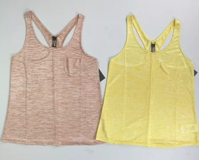 Women's Junior's Hurley Quick Dry Glow Knit Pocket Tank Top
