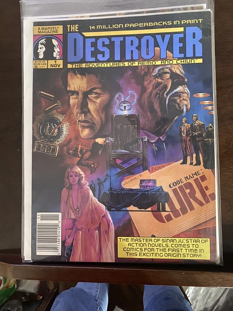 The Destroyer 1 4 5 6 7 8 9 Marvel Comics Magazine 1989 Lot Of 7 High Grade