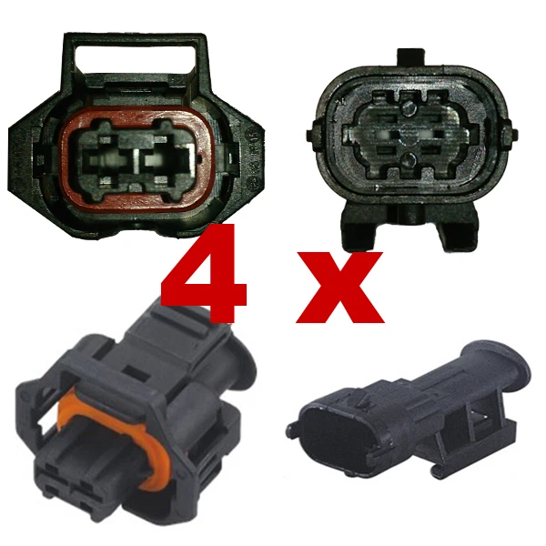 Connecteur Injecteur Diesel Bosch DJB7026Y - Femelle 3,5-21 Mm - Compatible Nombreuses Références