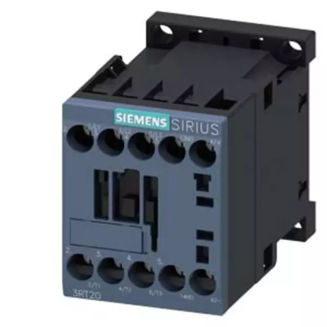 Siemens 3RT2016-1BB41 Contacteur 3 NO (T) 4 kW 24 V/DC 9 A avec contact