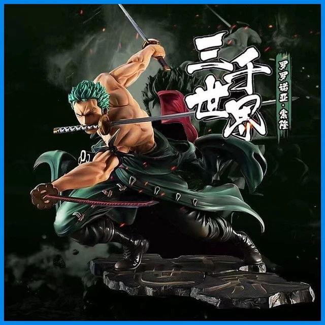 FIGURINE DE DESSIN Animé One Piece Roronoa Zoro en PVC 24cm EUR 24,99 FIGURINE DE DESSIN Animé One Piece Roronoa Zoro en PVC 24cm EUR 24,99