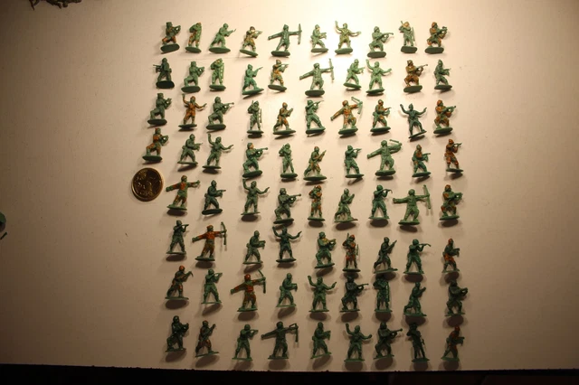 Figurines USA Infantry WWII 1/72 - Miniatures Plastique à Peindre, Marque ESCI
