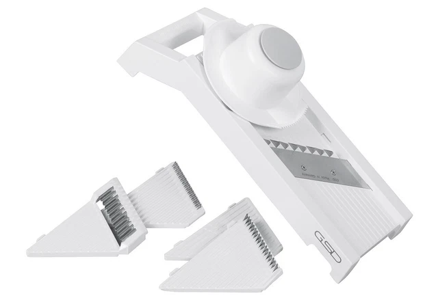 GSD HAUSRAT Universal-Gemüsehobel "5-in-1" weiß