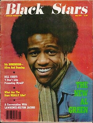 Black Stars May1978 African US American Vintage Magazine Al Green