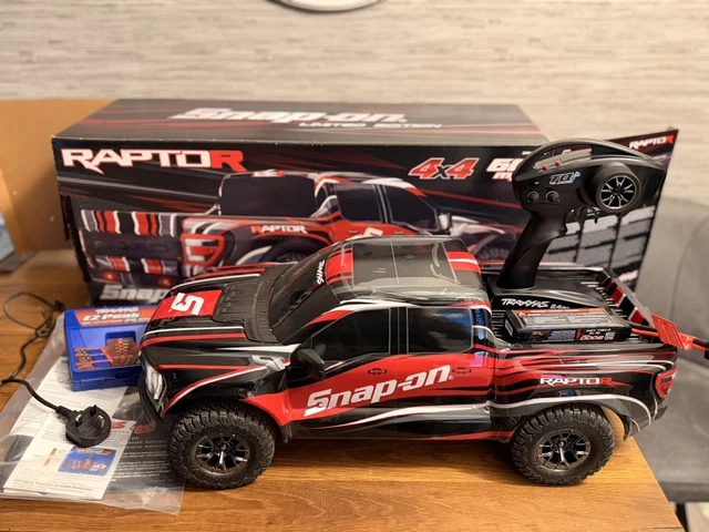 Traxxis Raptor R SNAP ON TRAXXAS Ford Raptor R 1:10 4WD RC Truck Limited Edition ...