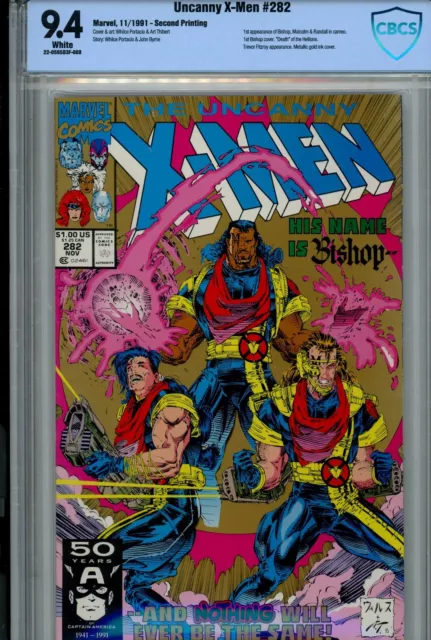 The Uncanny X-Men Vol 1 #282 Marvel CBCS 9.4 NM (1991)