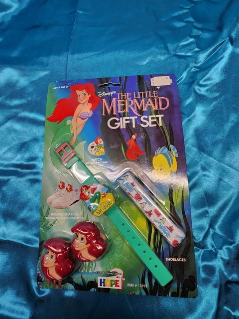 Vintage Disney The Little Mermaid Gift Set Kid  Watch***** Factory &Sealed *****