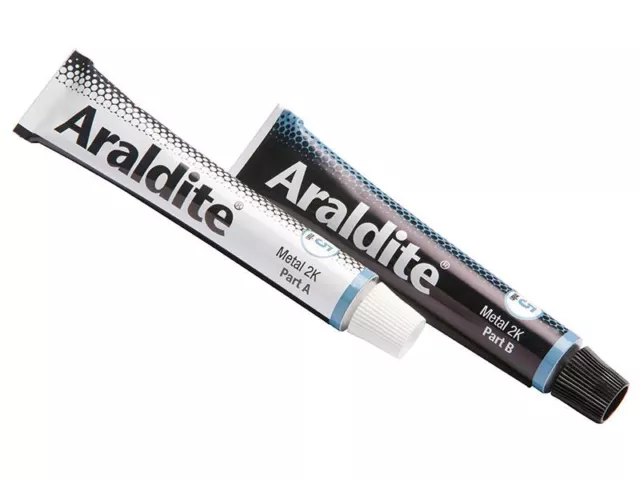 Araldite® - Acciaio Epoxy 2 x 15ml Tubi