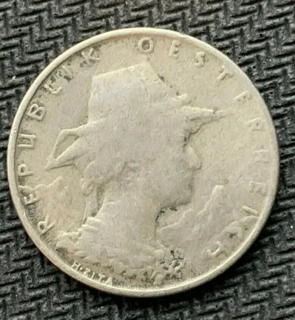 1925 Austria 10 Groschen Coin VF      Short Series 3 Years    #B697 2