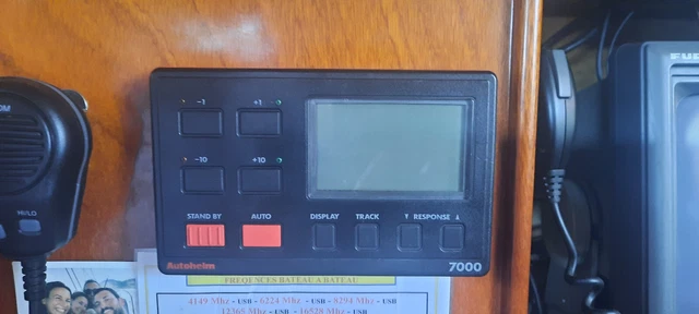 pupitre de commande pilote st 7000