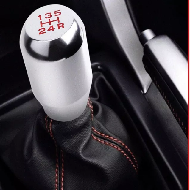 Fit WRX 5-Speed Manual Transmission Stick Shift Knob Chrome Gear Lever Cover