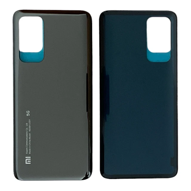 Xiaomi Mi 10T / 10T Pro Akkudeckel Backcover Rückseite Glas Schwarz Cosmic Black