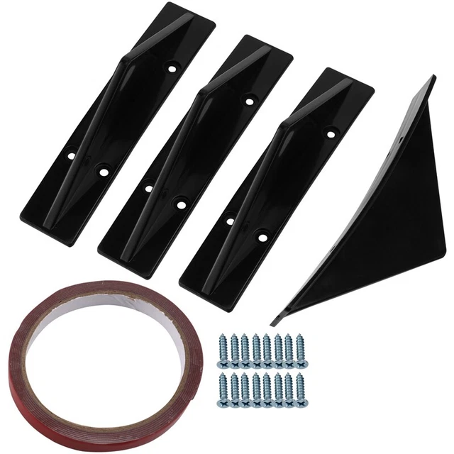 Spoiler auto paraurti posteriore universale auto paraurti posteriore diffusore labbra pinna di squalo R8I3