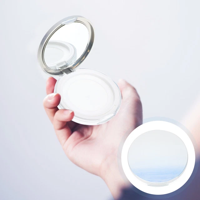 Pp Puderdose Make-up-Puder-Behälter Kosmetikpuderetui Ultra Dünn Leere Box