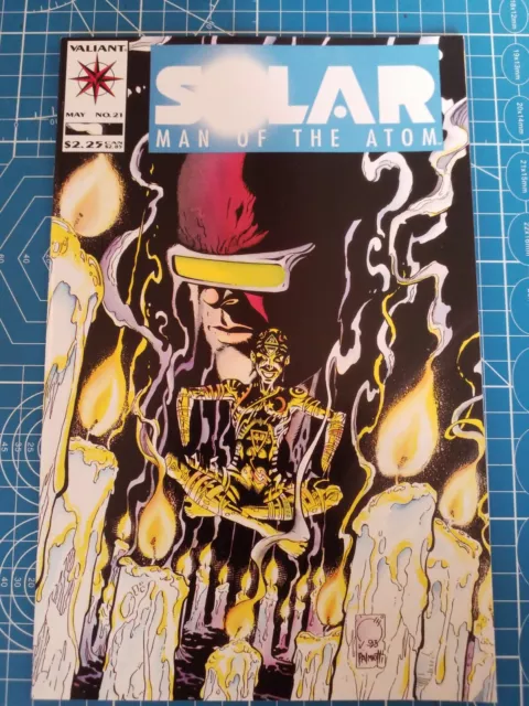 Solar Man Of The Atom 21 Valiant Comics 1993.