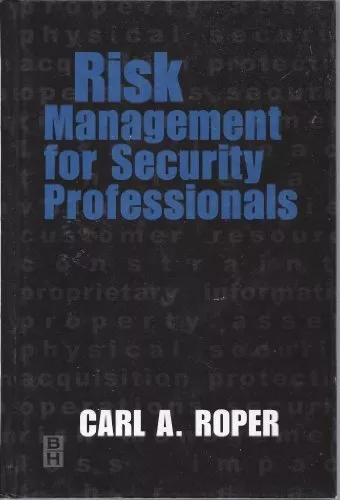 Risk Management for Security Professionals by Roper, Carl Hardback Book The Fast