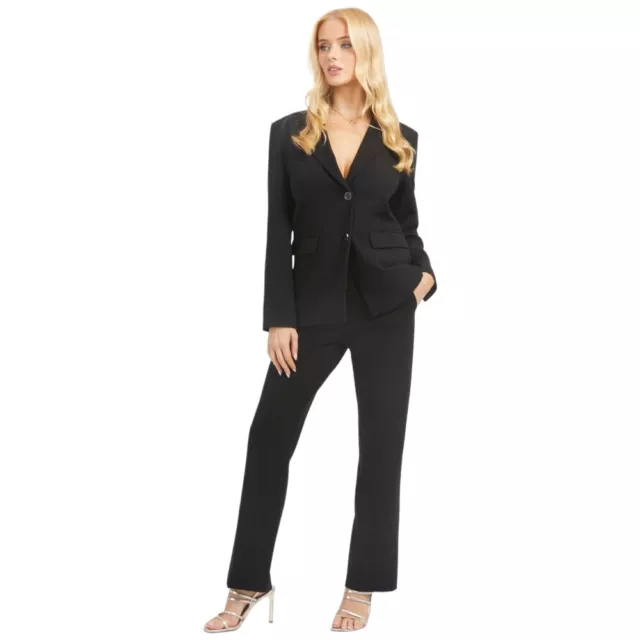 Guess giacca blazer nera giacca da donna blazer regula Guess Desiree W3BN66WFQK2 3