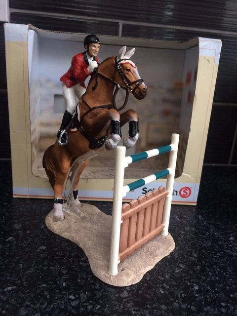 SCHLEICH HORSE JUMPING Rare Item PicClick UK