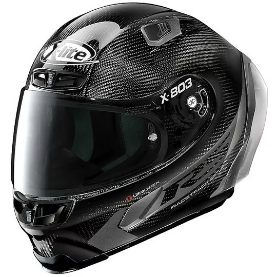 Casque Intégral Carbone Moto XLITE 803 Rs Ultra Carbone M Visière Fumée Incluse