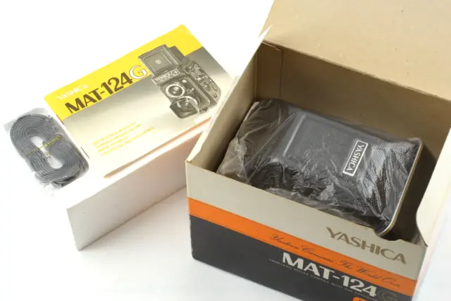 [Top MINT in Box]  Yashica Mat 124G 6x6 TLR Medium Format Film Camera From JAPAN