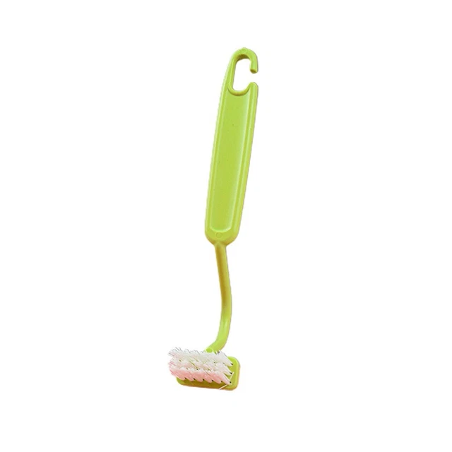 Cepillo de limpieza multifuncional tipo S cepillo de inodoro grieta cepillo pequeño cepillo de inodoro en U