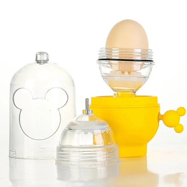EGG SCRAMBLER HAND Egg Shaker Mixer Food Grade Silicone Yolk & Egg