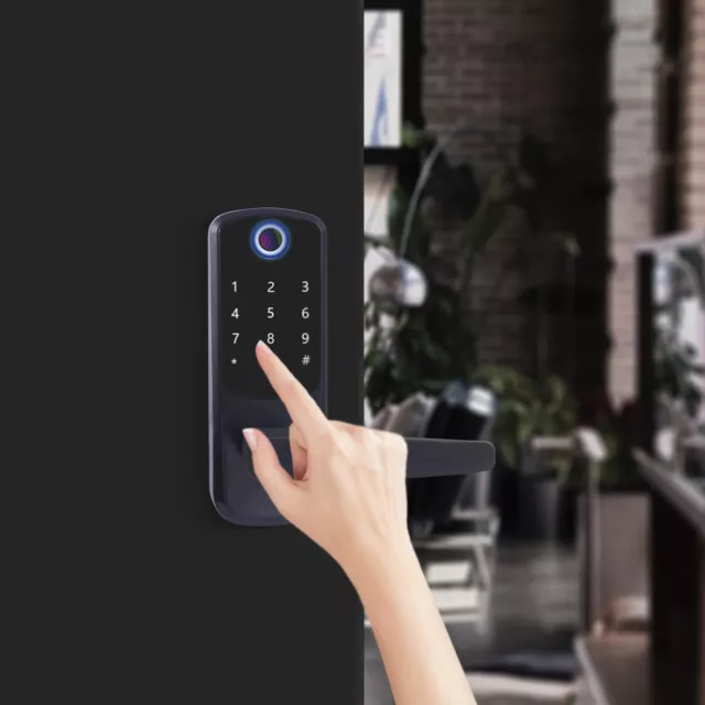 Smart Door Lock WiFi APP Fingerprint IC Cards Digital Keypad Keyless Entry Lock Smart Door Lock WiFi APP Fingerprint IC Cards Digital Keypad Keyless Entry Lock