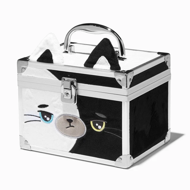 Claire's moody cat Lock box, NWT