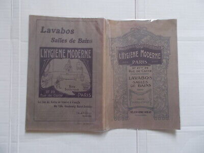 Hygiene catalogue de1912 de la societe " l hygiene moderne " Paris  127 pages