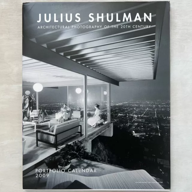 Julius Shulman 2009 Calendar LACMA 12 Modernist Architecture Photography Prints