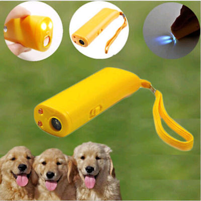 Dispositivo ultrasónico anti ladridos para repelente de perro control LED entrenador para dejar de ladridos