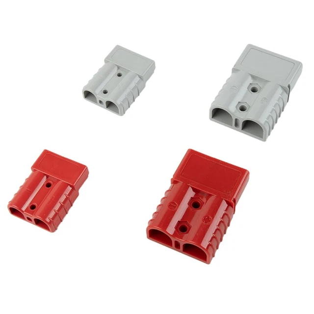 For ANDERSON PLUG Cable Battery Power Connector -  50/120A 600V - 1Pair