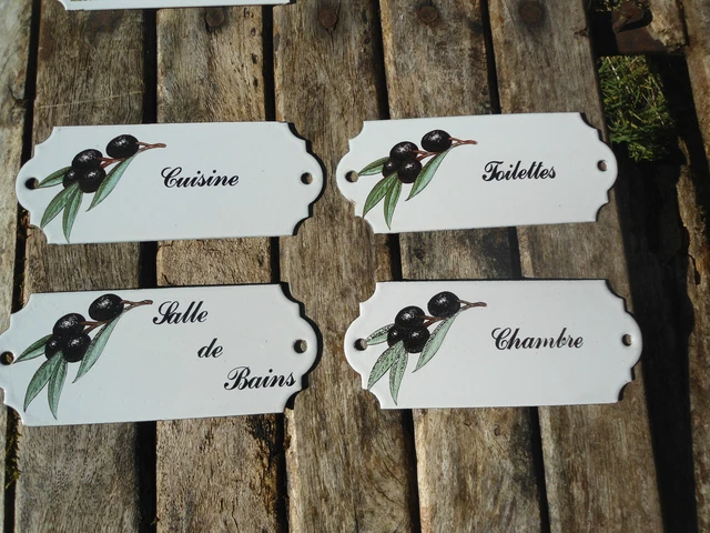 LOT 4 PETITES SUSPENSIONS EMAILLEES VINTAGE