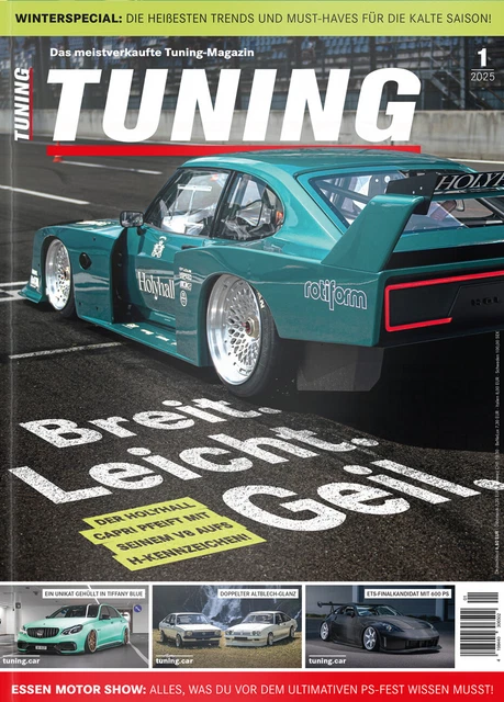 TUNING, AUSGABE 1/2025, Tuning Magazin, NEU *, RS6, 350Z, E63S Auto ...