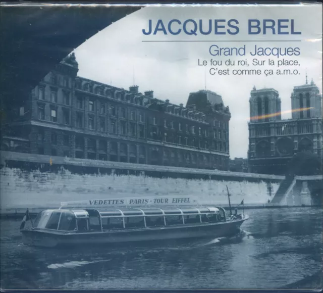 CD Jacques Brel - Grand Jacques - Chansons