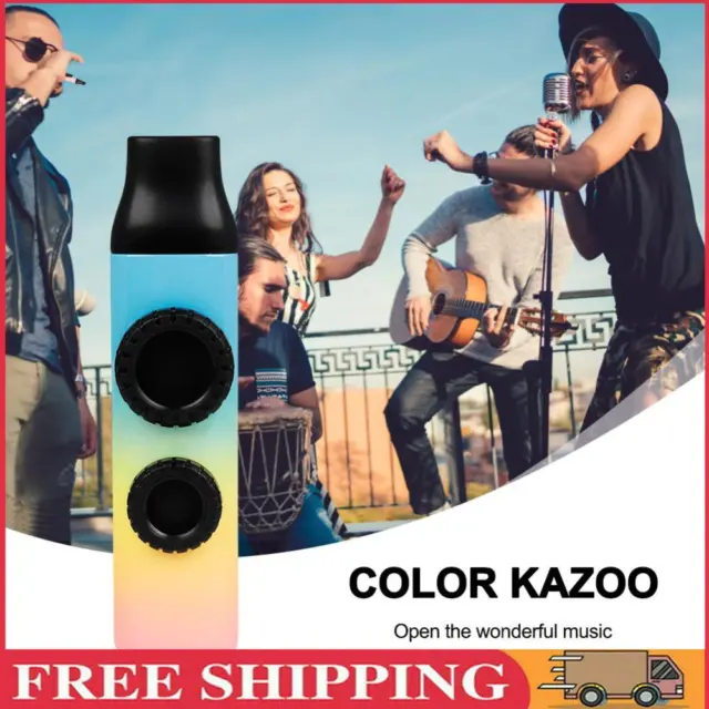 Kazoo Easy to Play Kazoo Instrument for Adult Kids Gifts (Style D)