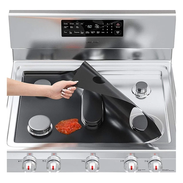 5-Hole Cooktop-Mat Piano di Cottura Cover Protettiva Alte Temperature Resistente