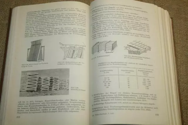 Fachbuch Holzbau Zimmerer Dachdecker Tischler Holztechnik Bauholz DDR 1966