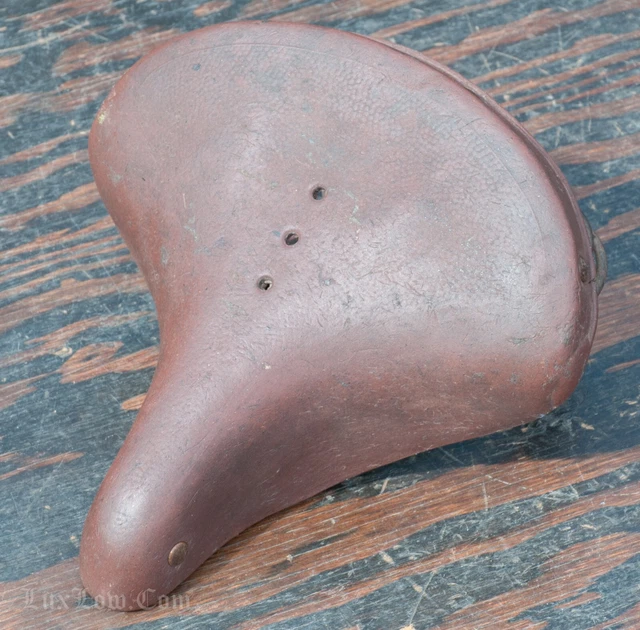 VINTAGE BROWN CRUISER Touring Bike SADDLE PrewarEuropean TOC Bicycle