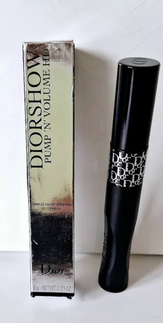 Christian Dior DiorShow Pump N Volume HD 695 Pompa Marrone 6g Mascara In scatola Prezzo Prezzo £33
